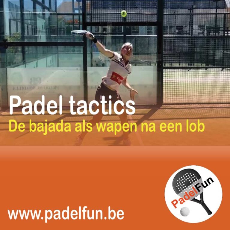 Carolina Navarro slaat een bandeja na een lob