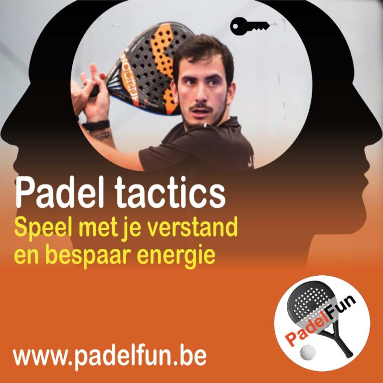 Speel padel met je verstand en bespaar energie