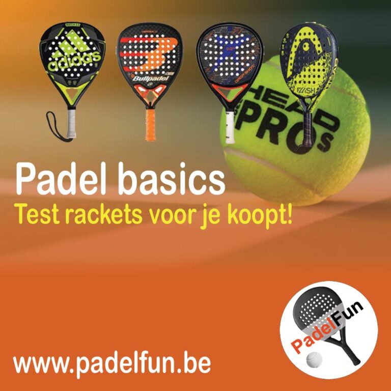 Padel racket testen