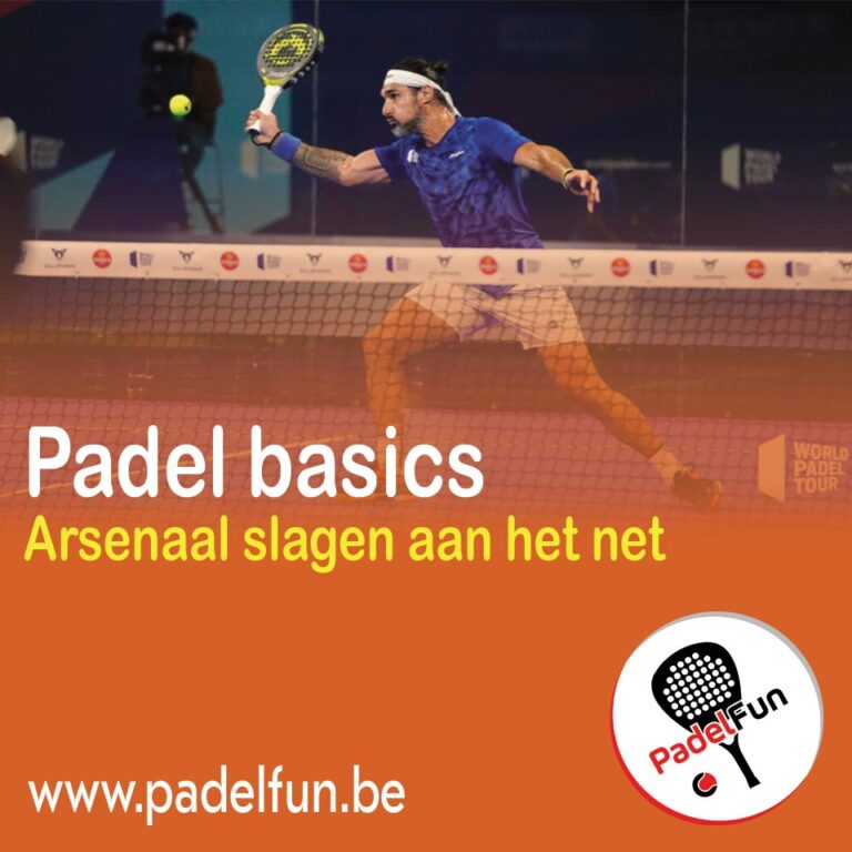 Arsenaal slagen aan het net in padel