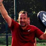 John Loncke na winst padelgame in Platja d'Aro 2025